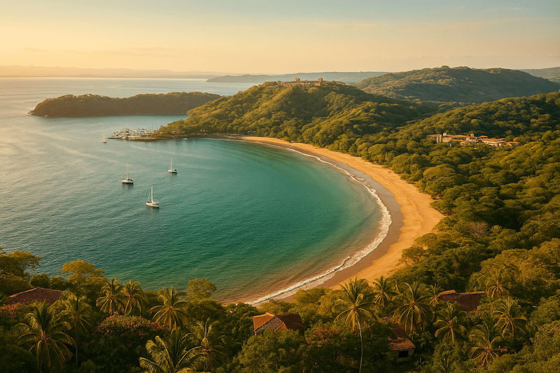 Generated image of the Gulf of Papagayo